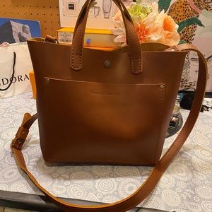Portland Leather Goods Mini Crossbody Tote